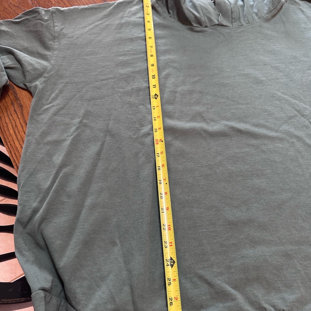 Bryn Walker Women’s XL Spruce Green Hooded Pullover - Picture 13 of 15